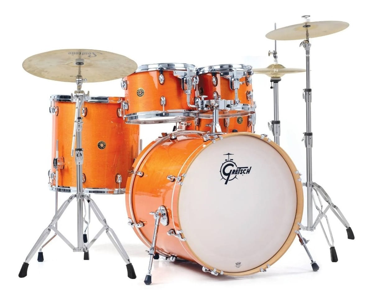 GRETSCH CATALINA MAPLE 10,12,14,20 + 14 X 5,5 AMBER 1