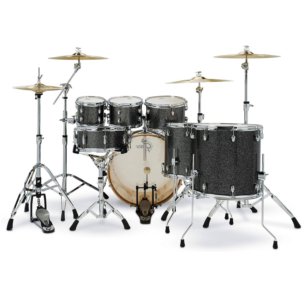 GRETSCH CATALINA MAPLE 8,10,12,14,16,22 + 14 X 8 BLACK SPARKLE2