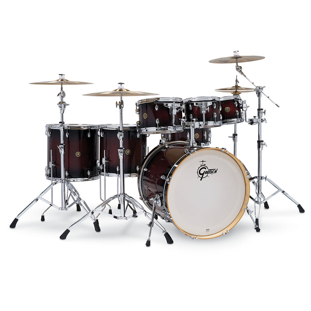 GRETSCH CATALINA MAPLE 8,10,12,14,16,22 + 14 X 6 DEEP CHERRY BURST 1