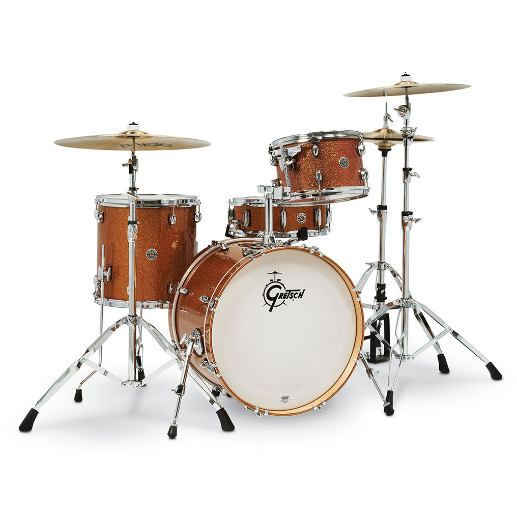 GRETSCH CATALINA CLUB CLASSIC 12,14,20 + 14 X 5,5 BRONZE SPARKLE 1