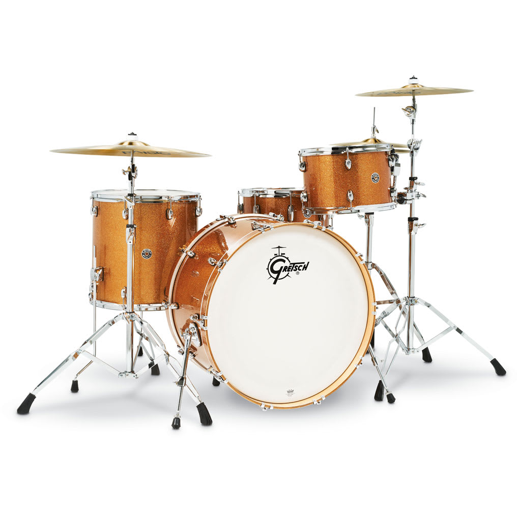 GRETSCH CATALINA ROCK 13,16,24 + 14 X 6,5 BRONZE SPARKLE 1