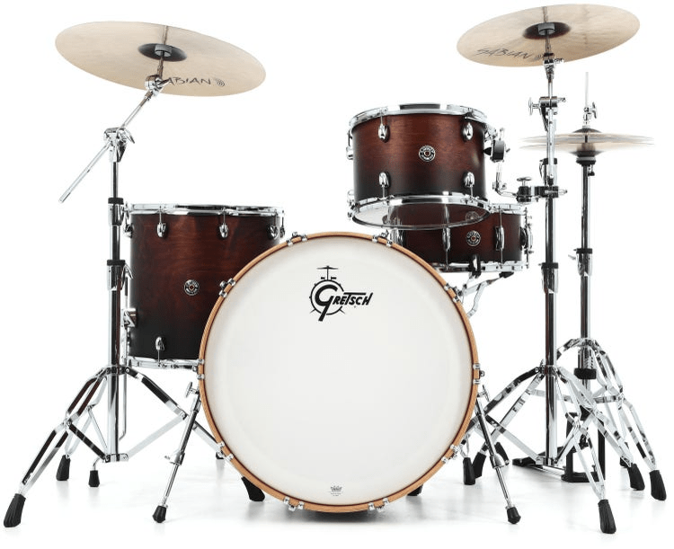 SHELLPACK 4 PCS CATALINA CLUB ROCK 13 16 24 + 14X6,5 SATIN ANTIQUE FADE CT1-R444C-SAF GRETSCH 1
