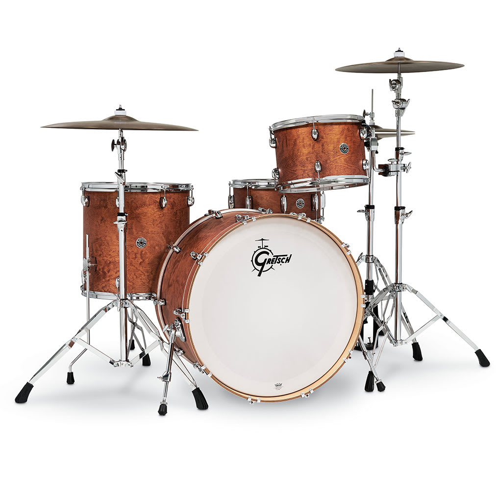 GRETSCH CATALINA CLUB ROCK 13,16,24 + 14 X 6,5 SATIN WALNUT GLAZE 1