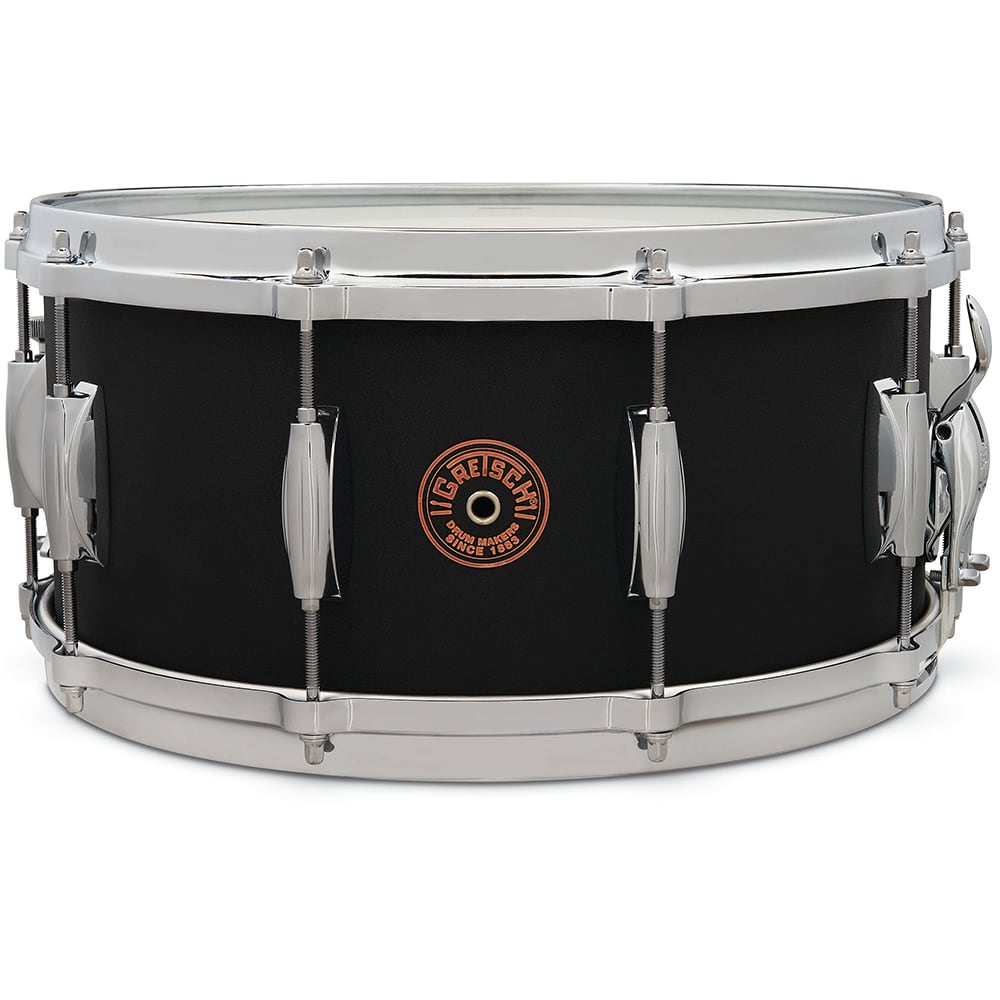 GRETSCH CUSTOM LIMITED EDITION TAMBOR BLACK  14X5.0  2
