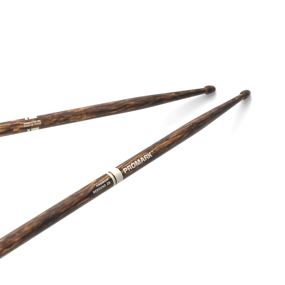 PROMARK BAQUETA REBOUND 2B FIREGRAIN PUNTA DE MADERA2
