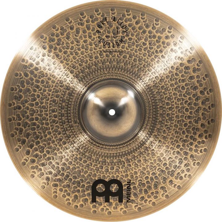 MEINL PURE ALLOY CUSTOM MEDIUM THIN CRASH  19 PAC19MTC 1
