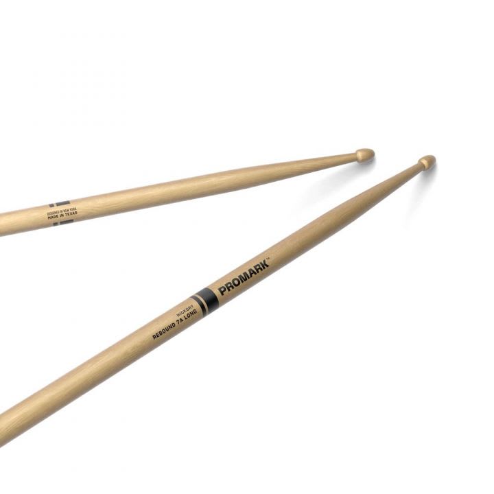PROMARK BAQUETA REBOUND 7A LONG HICKORY PUNTA DE MADERA2