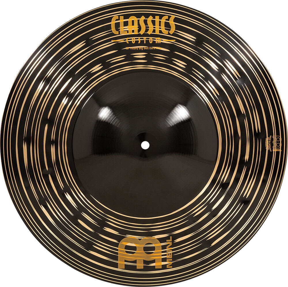 MEINL CLASSIC CUSTOM DARK HEAVY BIG BELL DARK RIDE 18 CC18HBBDAR 1