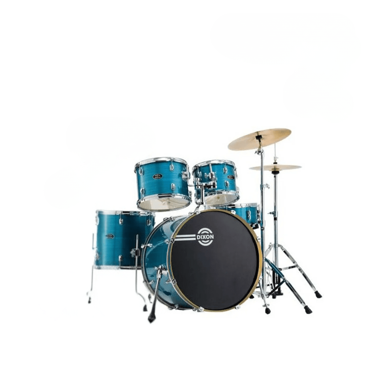 BATERIA 5 PIEZAS CON HARDWARE CYCLONE BLUE 10,12,14,20,14x5,5 PODSP520BCBL SPARK DIXON2