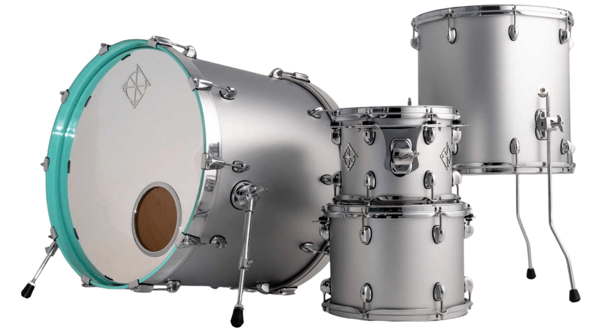 BATERIA CORNERSTONE 4 PCS 10, 12, 16, 22 METALLIC SILVER PODCSTM422-01-MST DIXON 1