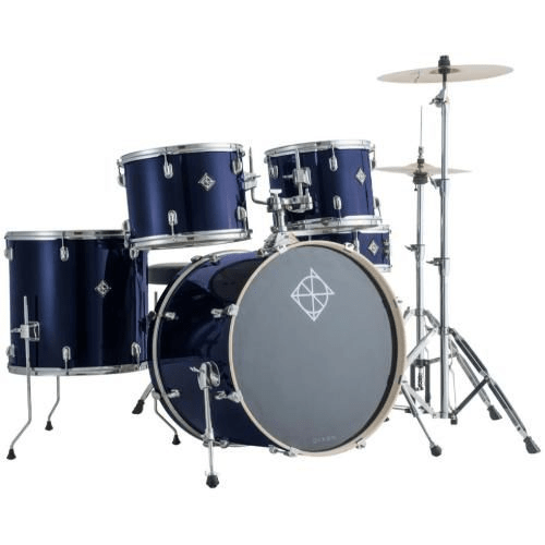BATERIA 5 PIEZAS CON HARDWARE DEEP BLUE 10,12,14,20,14x5,5 PODSP520BDB SPARK DIXON2