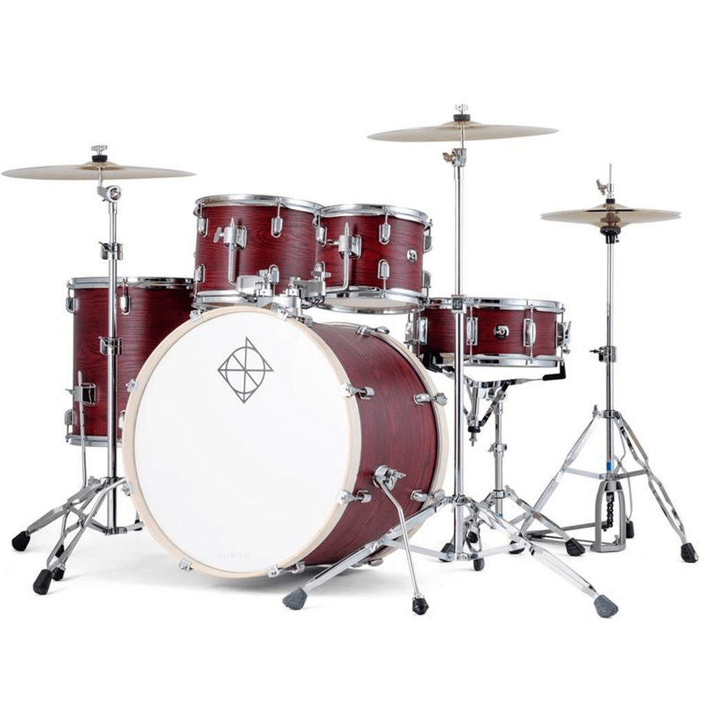 BATERIA 5 PIEZAS CON HARDWARE RED OAK 10,12,14,20,14x5,5 PODSP520C2RO SPARK DIXON 1