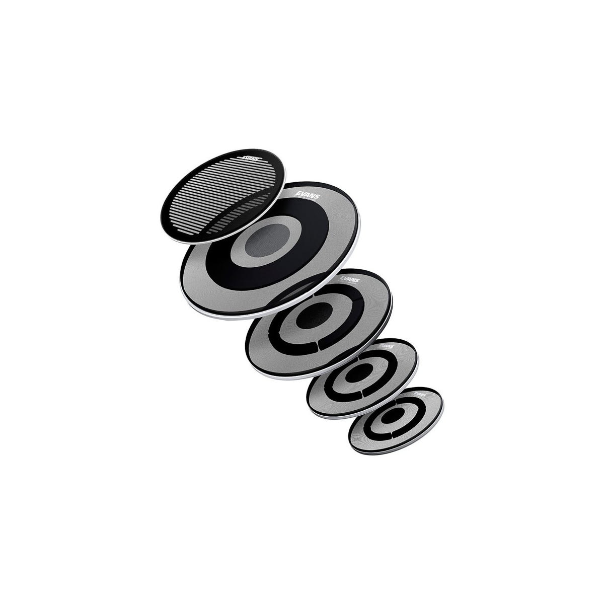 PARCHES DE MALLA EVANS DB1 ROCK PACK 1