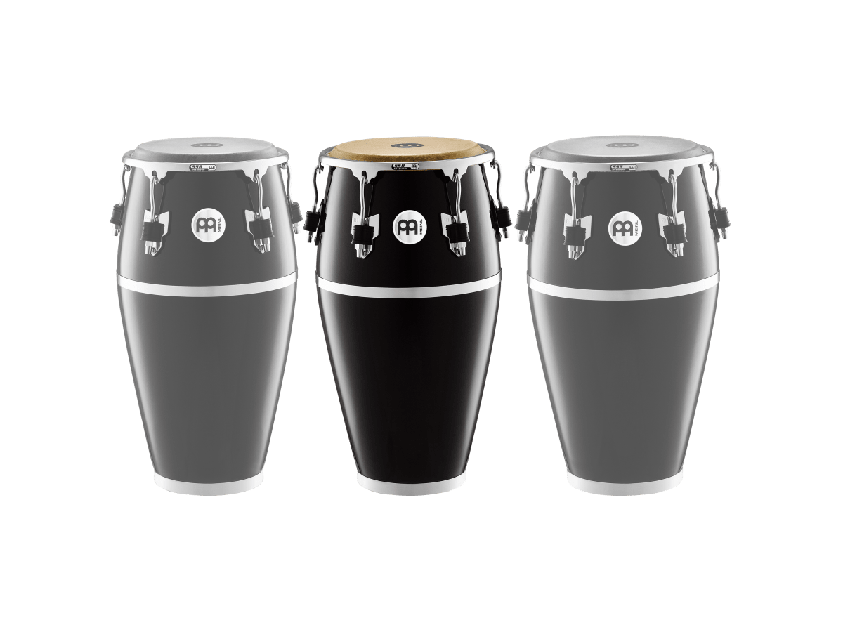 CONGA 11 3/4 FIBERCRAFT SERIES BLACK FC1134BK MEINL PERCUSSION1
