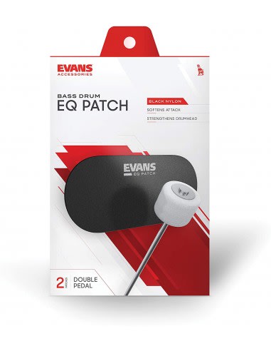 EVANS EQ PATCH NYLON DOBLE NEGRO1