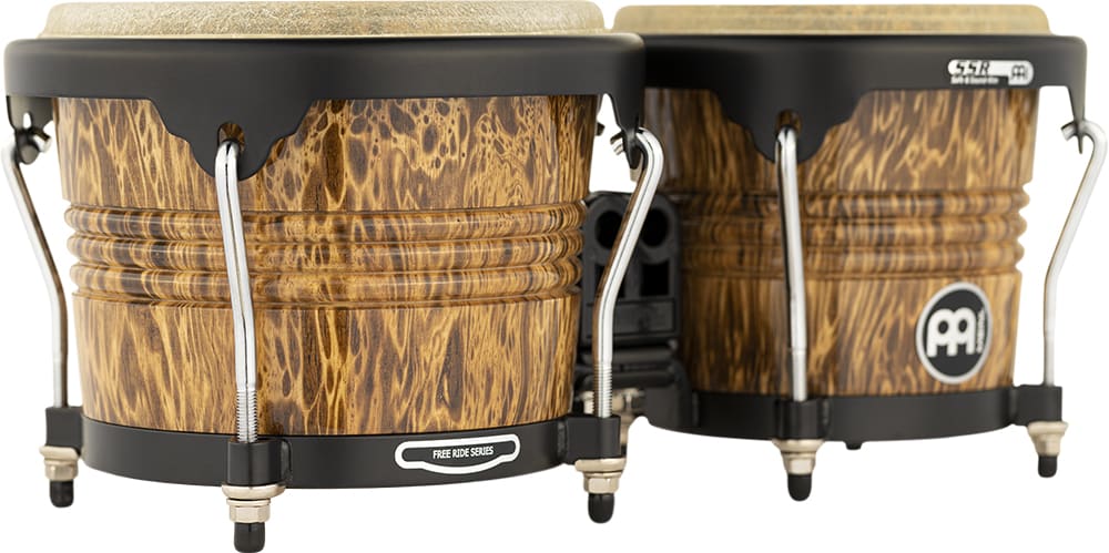 BONGO MARATHON WOOD DESIGNER SERIES LEOPARD BURL FWB190LB MEINL4