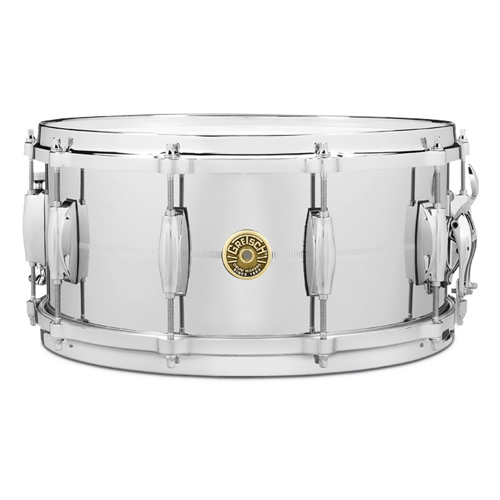 TAMBOR 14X6,5 USA CUSTOM CHROME OVER BRASS GRETSCH 1