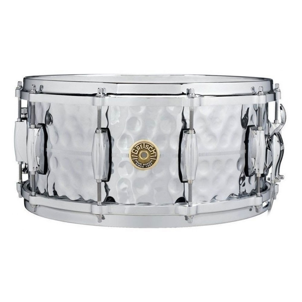 TAMBOR 14X6,5 USA CUSTOM HAMMERED CHROME OVER BRASS GRETSCH2