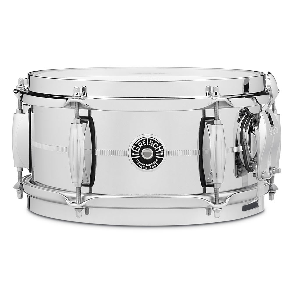 TAMBOR 10X5,0 USA BROOKLYN USA BROOKLYN CHROME OVER STEEL GRETSCH 1