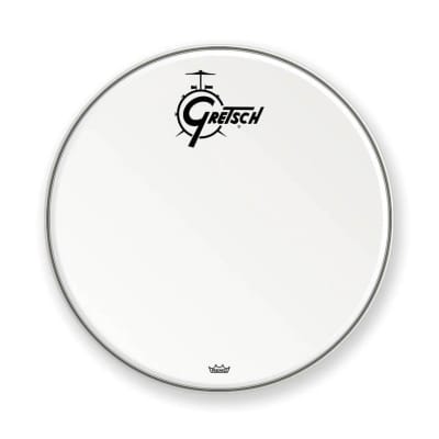 PARCHE DE BOMBO FRONTAL 24 GRETSCH TIPO COATED 1
