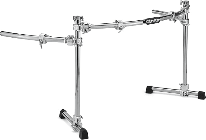 JAULA RACK CURVO CHROME SERIE II CON EXTENSIONES LATERALES GDR125C-CHR GIBRALTAR2