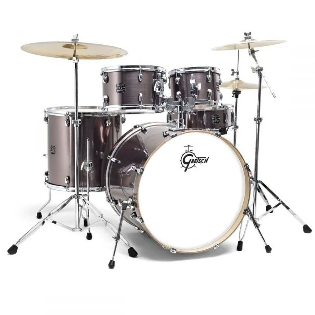 GRETSCH ENERGY 10,12,16,22 + 14 X 5,5 GREY STEEL 1