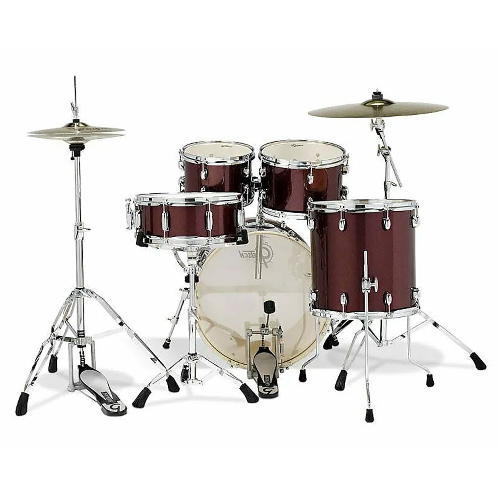 GRETSCH ENERGY 10,12,16,22 + 14 X 5,5 RUBY SPARKLE2