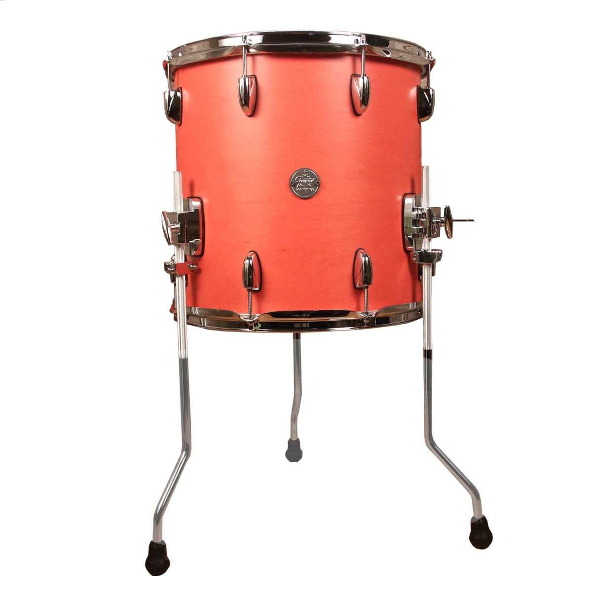 FLOOR TOM 14X14 MARQUEE SATIN RED CORAL GRETSCH 1