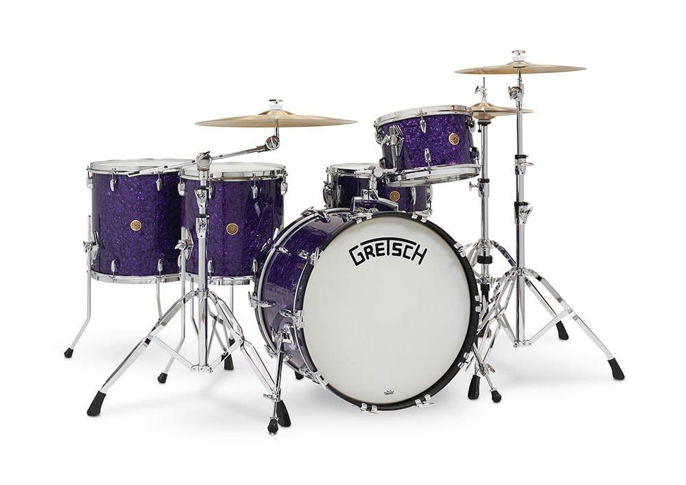SHELLPACK USA CUSTOM 8,10,12,16,18,22 PURPLE MARINE PEARL GRETSCH 1