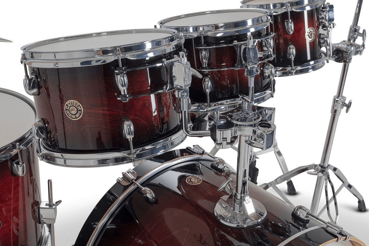 SHELLPACK CATALINA MAPLE 8,10,12,14,16,22 + 14X6.5 DEEP CHERRY BURST CM2-E627-DCB GRETSCH2