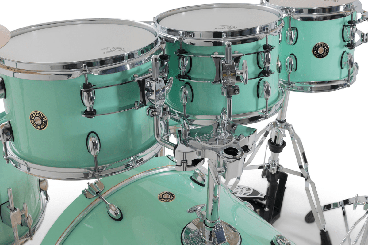 SHELLPACK CATALINA MAPLE 8,10,12,14,16,22 + 14X6.5 SEAFOAM GREEN CM2-E627-SFG GRETSCH2