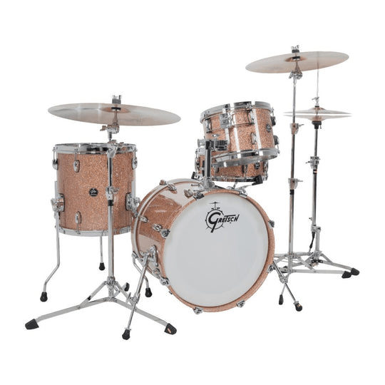 GRETSCH RENOWN MAPLE 18,12,14,5X14 + HOLDER CHAMPAGNE SPARKLE 1