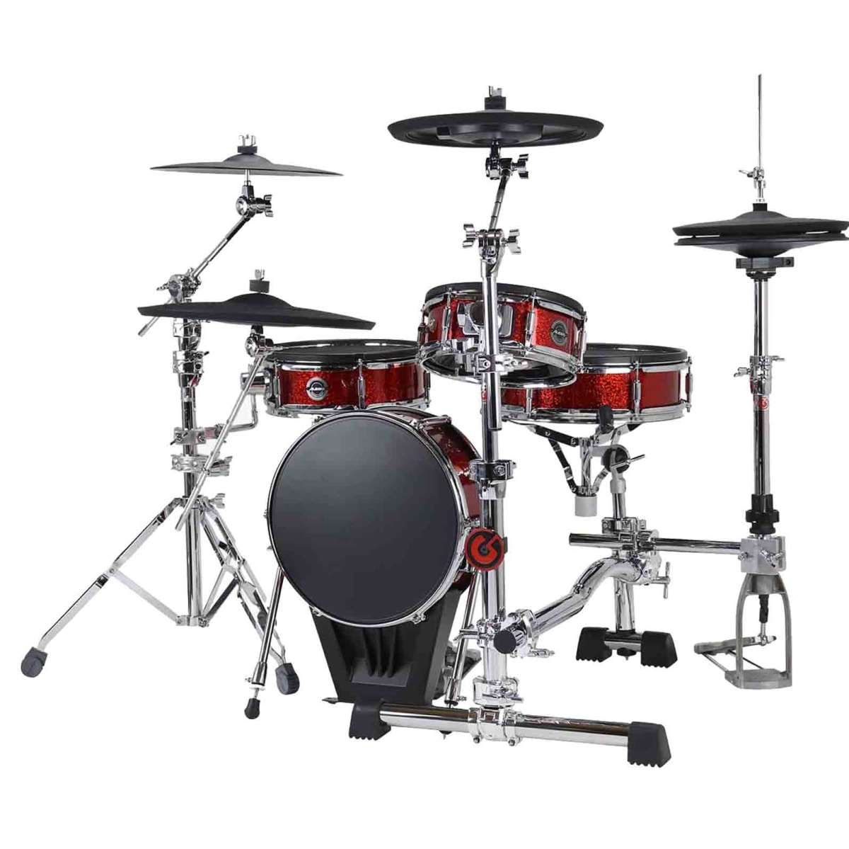 SISTEMA DE MONTAJE VERTICAL CON ABRAZADERAS CROMADAS GIBRALTAR GSVMS2