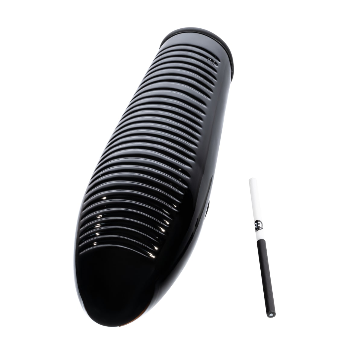 FIBERGLASS GUIRO BLACK GU7BK MEINL PERCUSSION 1
