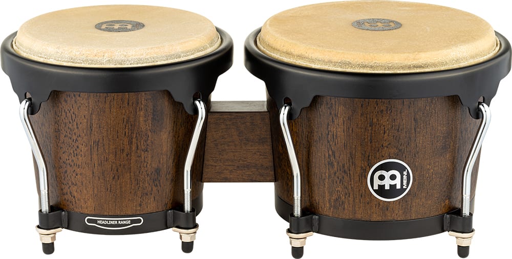WOOD BONGO VINTAGE WINE BARREL HEADLINER SERIES HB100VWB-M MEINL PERCUSSION 1