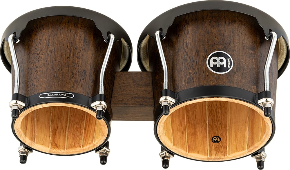 WOOD BONGO VINTAGE WINE BARREL HEADLINER SERIES HB100VWB-M MEINL PERCUSSION3