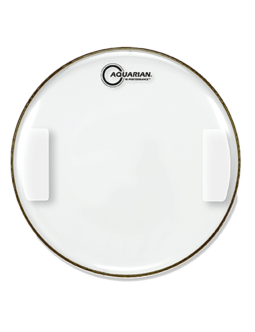 PARCHE DE TAMBOR 14 BORDONERO RESONANTE TRANSPARENTE HI-PERFORMANCE HPSN14 AQUARIAN 1