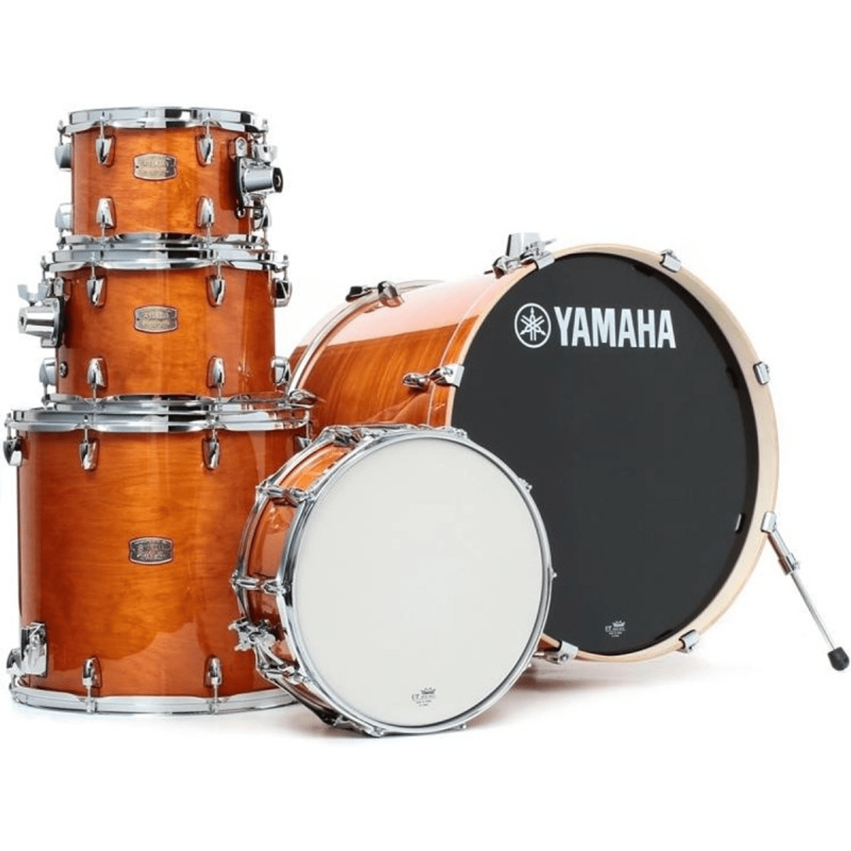 SHELLPACK STAGE CUSTOM 10, 12, 16, 22 + TAMBOR 14x5,5 HONEY AMBER SBP2F5-HA YAMAHA 1