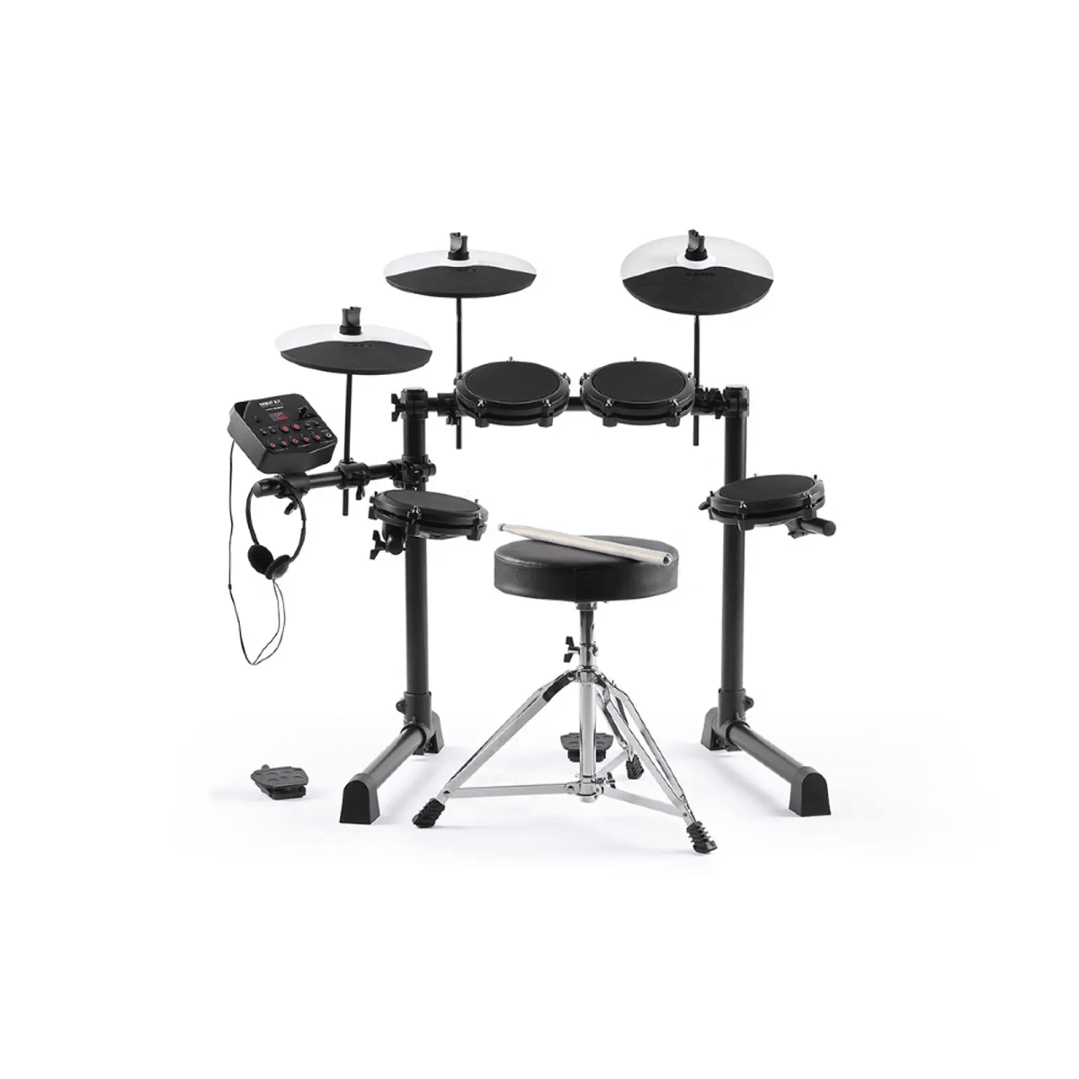 BATERIA ELECTRONICA DEBUT KIT CON SILLIN DEBUKI ALESIS 1