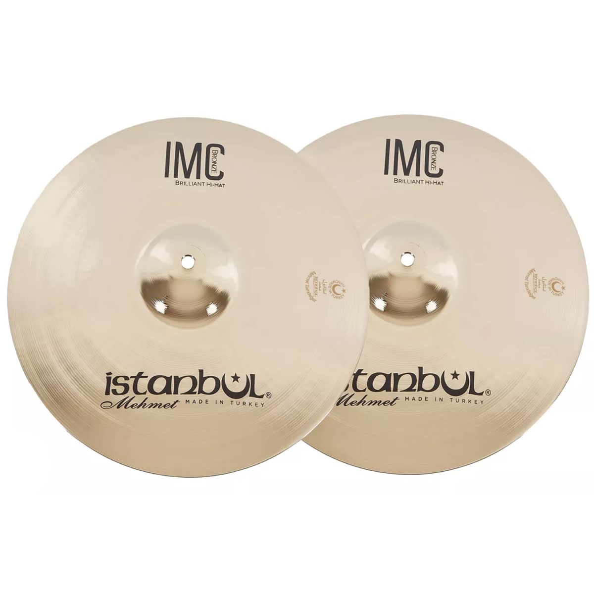 HI HAT 15 IMC BRONZE BRILLIANT  ISTANBUL MEHMET2