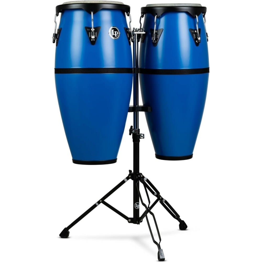 CONGA SET CON ATRIL 10-11 DISCOVERY - RACE CAR BLUE LP646D-DB LP 1