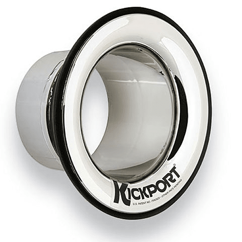 PROTECTOR PARA ORIFICIO DE BOMBO PLATEADO KP2-CH KICKPORT 1