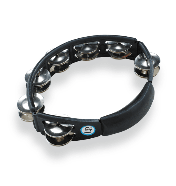 CYCLOPS HANDHELD TAMBOURINE BLACK STEEL LP150 LP 1