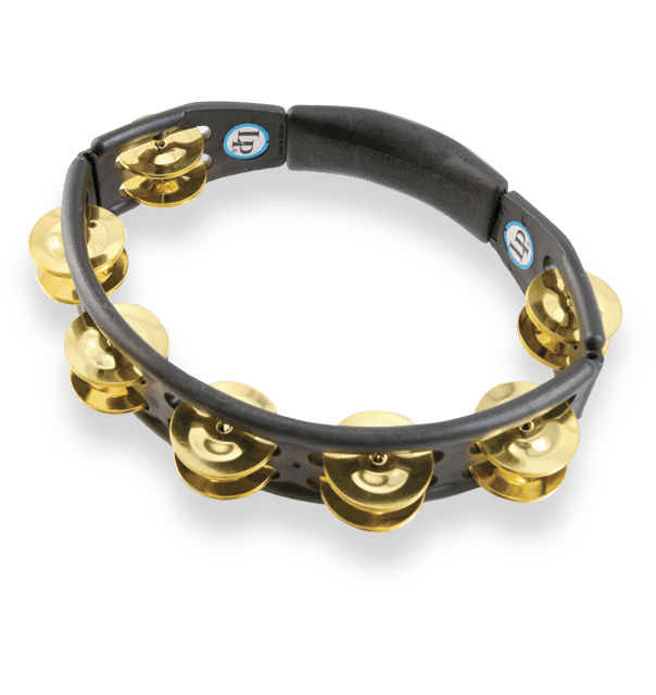 CYCLOPS HANDHELD TAMBOURINE BLACK BRASS LP170 LP 1