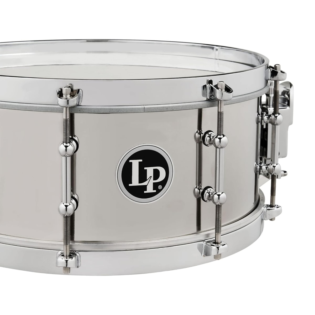 TAMBOR 4.5x12 SALSA SNARE, STAINLESS STEEL LP4512-S LP2