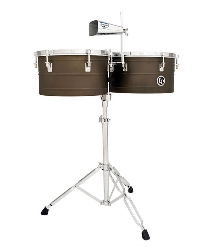 TIMBAL MATADOR ANTIQUE CON CAMPANA 14 Y 15 PULGADAS 1
