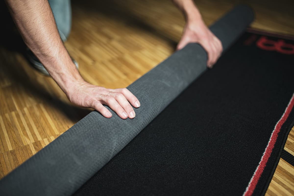 ALFOMBRA PARA BATERIA / PERCUSIÓN BLACK SMALL MEINL7