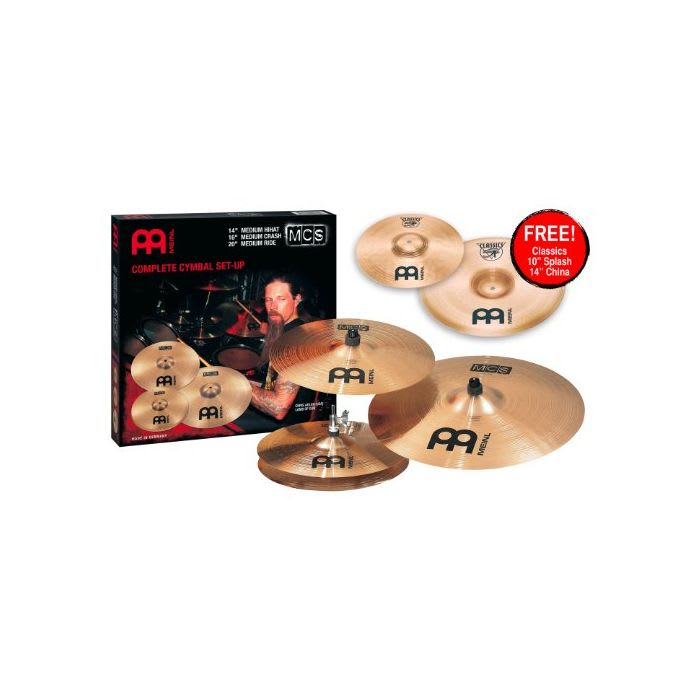 MEINL MCS PACK 14-16-20 SET MCSFX1