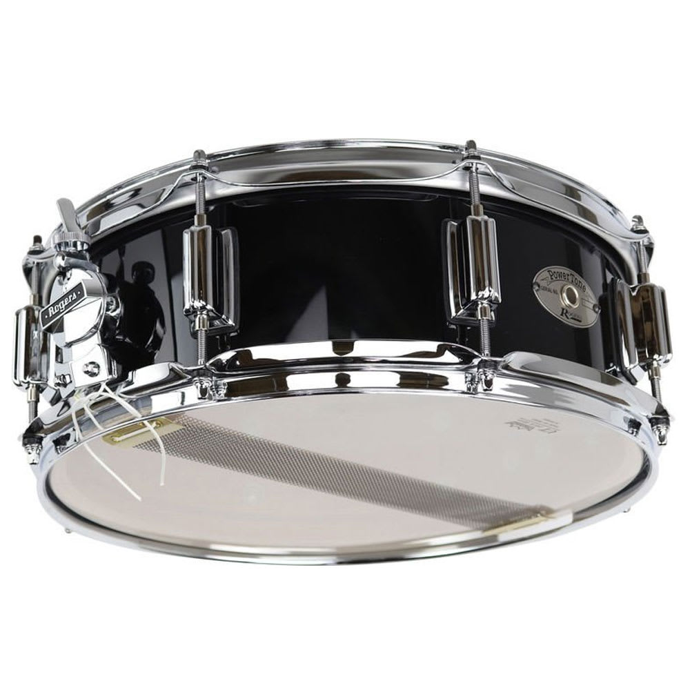ROGERS TAMBOR POWERTONE  14 X 5.0 PIANO BLACK NO.24-PB2