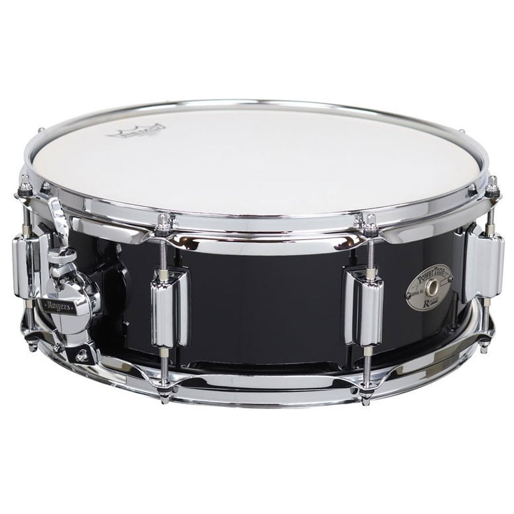 ROGERS TAMBOR POWERTONE  14 X 5.0 PIANO BLACK NO.24-PB3
